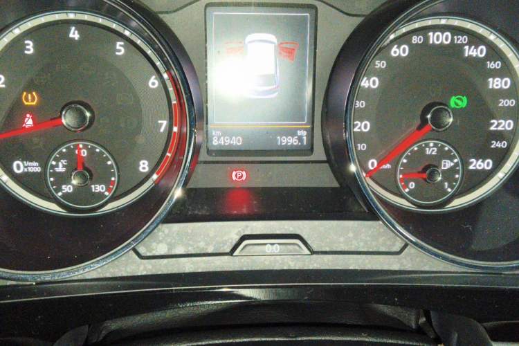 Used Volkswagen Tiguan L 2018 330TSI Automatic Two-Wheel Drive Flagship Edition Odometer Close Up