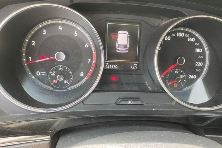 Used Volkswagen Tiguan L 2018 Facelift 330TSI Automatic Two-Wheel Drive Luxury Edition Odometer Close Up
