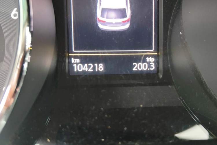 Used Volkswagen Tiguan L 2018 330TSI Automatic Two-Wheel Drive Comfort Edition Odometer Close Up