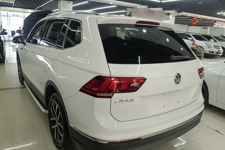 Used Volkswagen Tiguan L 2018 Facelift 330TSI Automatic Two-Wheel Drive Luxury Edition Rear Left 45 Deg