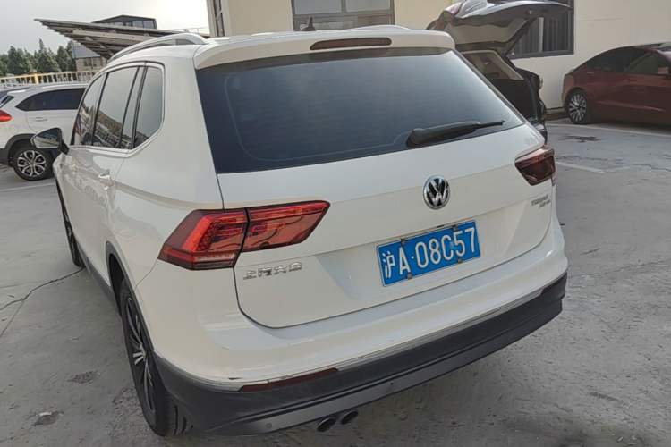 Used Volkswagen Tiguan L 2018 330TSI Automatic Two-Wheel Drive Flagship Edition Rear Left 45 Deg