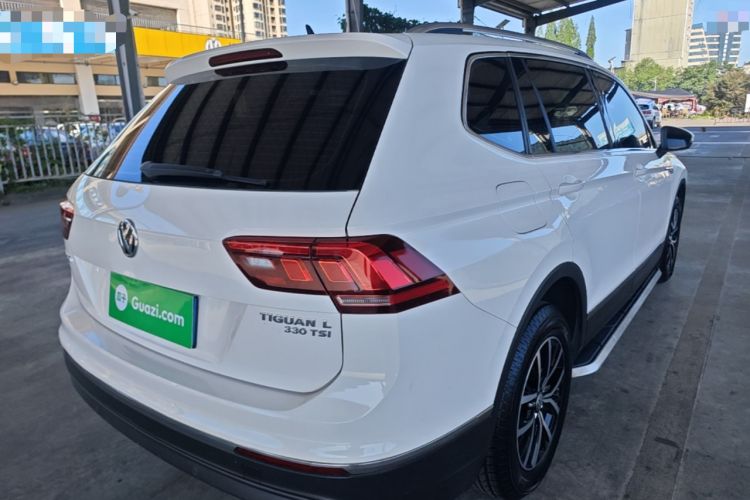 Used Volkswagen Tiguan L 2018 330TSI Automatic Two-Wheel Drive Luxury Edition Rear Right 45 Deg