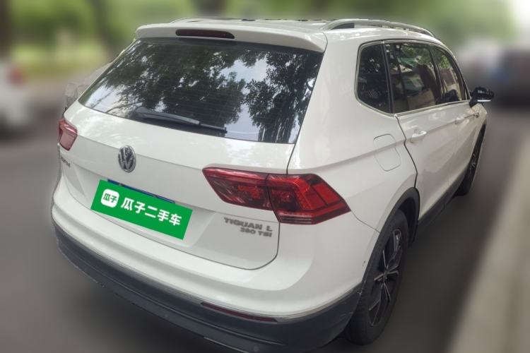 Used Volkswagen Tiguan L 2018 380TSI Automatic All-Wheel Drive Flagship Edition Rear Right 45 Deg