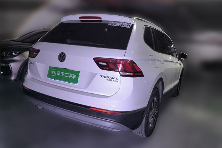 Used Volkswagen Tiguan L 2018 330TSI Automatic Two-Wheel Drive Luxury Edition Rear Right 45 Deg