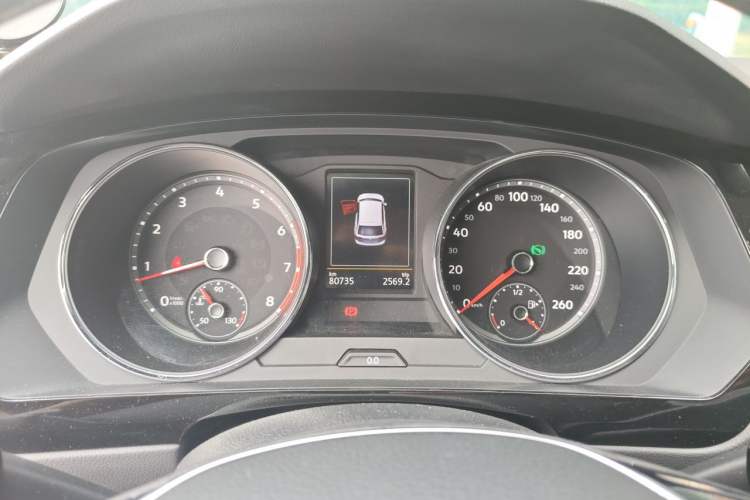 Used Volkswagen Tiguan L 2018 Revised 330TSI Automatic Two-Wheel Drive Flagship Edition Instrument Cluster