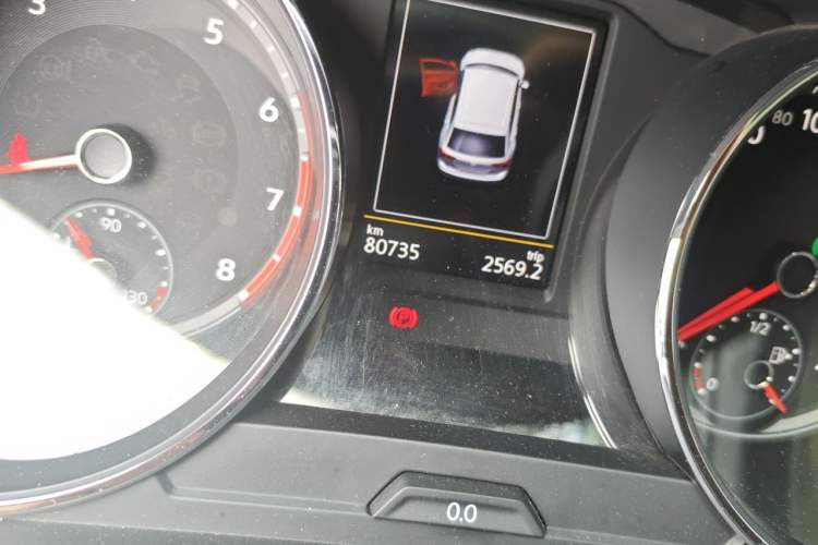 Used Volkswagen Tiguan L 2018 Revised 330TSI Automatic Two-Wheel Drive Flagship Edition Odometer Close Up