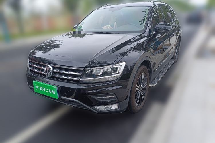 Used Volkswagen Tiguan L 2019 Updated Version 330TSI Automatic Two-Wheel Drive Panoramic Comfort Edition China VI Standard Guazi used car, China used car export, Used car for sale, Used cars, Cheapest cars for sale