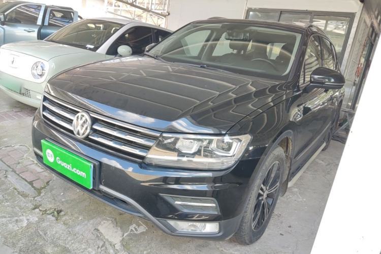 Used Volkswagen Tiguan L 2019 Updated Version 330TSI Automatic Two-Wheel Drive Panoramic Comfort Edition China VI Standard Guazi used car, China used car export, Used car for sale, Used cars, Cheapest cars for sale
