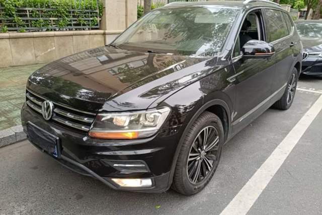 Used Volkswagen Tiguan L 2019 Revised Version 280TSI Automatic Two-Wheel Drive Panoramic Comfort Edition China VI Standard
