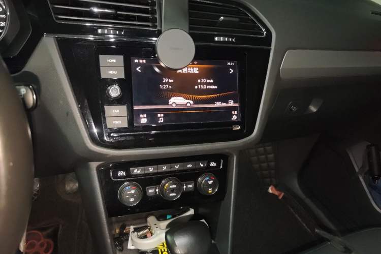 Used Volkswagen Tiguan L 2019 380TSI Automatic All-Wheel Drive Intelligent Luxury Version China V Standard Audio And AC Panel