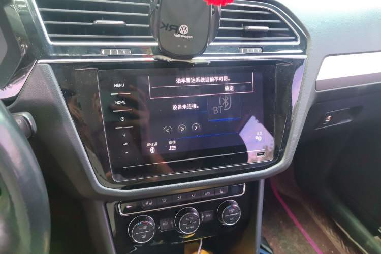 Used Volkswagen Tiguan L 2019 330TSI Automatic Two-Wheel Drive Smart Luxury Version China VI Standard Audio And AC Panel
