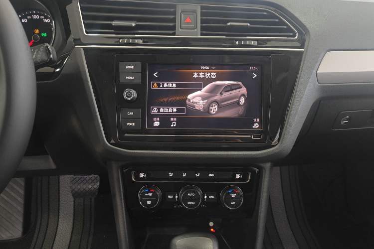 Used Volkswagen Tiguan L 2019 330TSI Automatic Two-Wheel Drive Panoramic Comfort Edition China V Standard Audio And AC Panel