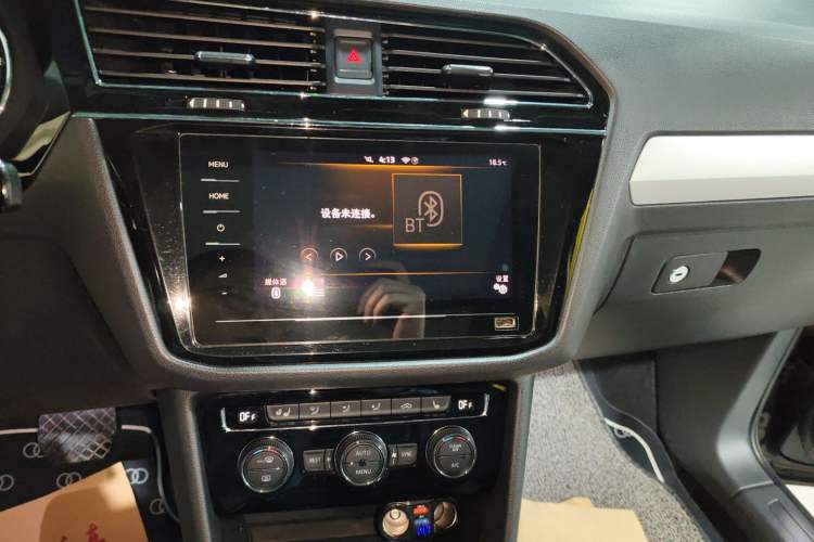 Used Volkswagen Tiguan L 2019 Revised 330TSI Automatic Two-Wheel Drive Smart & Luxury Edition China VI Standard Audio And AC Panel