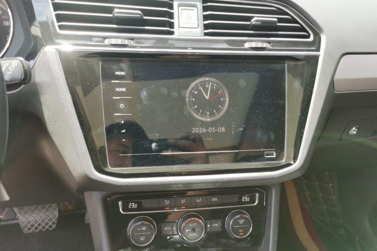 Used Volkswagen Tiguan L 2019 330TSI Automatic Two-Wheel Drive Panoramic Comfort Edition China VI Standard Audio And AC Panel