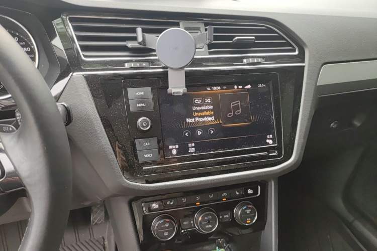 Used Volkswagen Tiguan L 2019 330TSI Automatic Two-Wheel Drive Smart Luxury Version China V Emission Standard Audio And AC Panel
