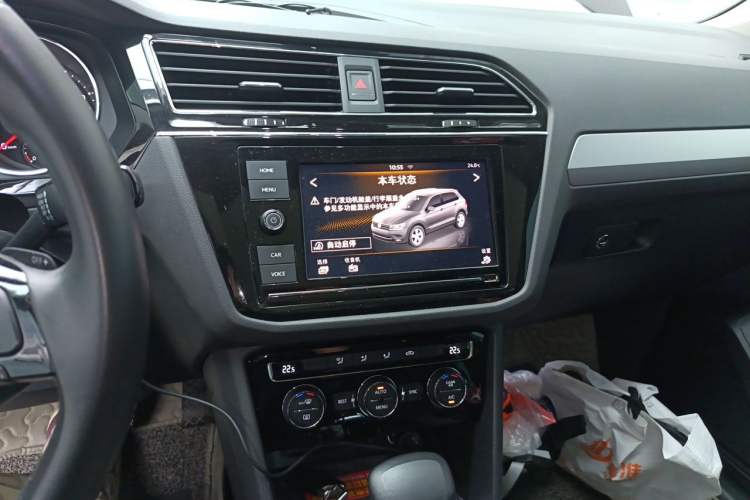 Used Volkswagen Tiguan L 2019 330TSI Automatic Two-Wheel Drive Panoramic Comfort Edition China V Standard Audio And AC Panel