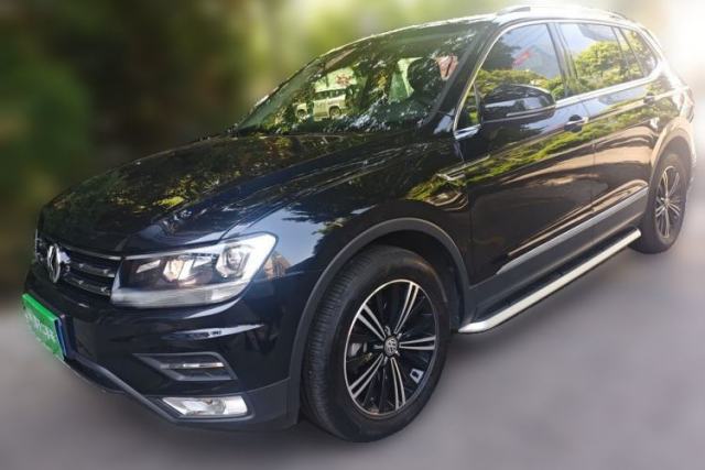 Used Volkswagen Tiguan L 2019 Updated Version 330TSI Automatic Two-Wheel Drive Panoramic Comfort Edition China VI Standard