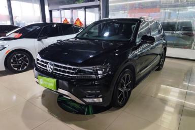 Used Volkswagen Tiguan L 2019 380TSI Automatic All-Wheel Drive Luxury Edition with 7 Seats China VI Standard