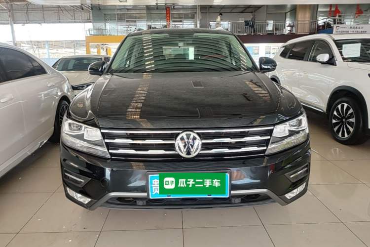 Used Volkswagen Tiguan L 2019 330TSI Automatic Two-Wheel Drive Smart Luxury Version China V Emission Standard Front