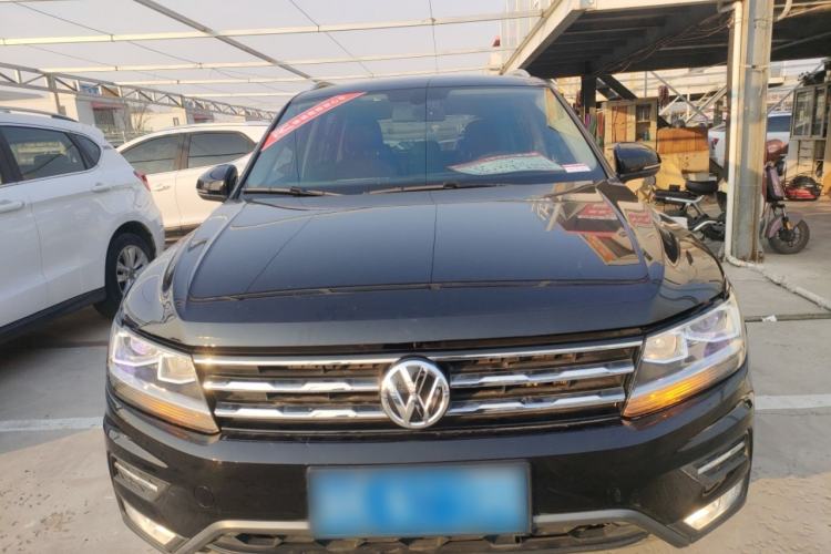 Used Volkswagen Tiguan L 2019 Updated Version 330TSI Automatic Two-Wheel Drive Panoramic Comfort Edition China VI Standard Front