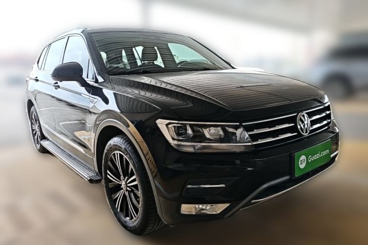 Used Volkswagen Tiguan L 2019 280TSI Automatic Two-Wheel Drive Panoramic Comfort Edition China VI Standard Front Right 45 Deg