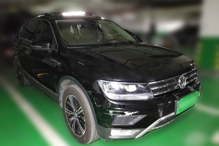 Used Volkswagen Tiguan L 2019 330TSI Automatic Two-Wheel Drive Luxury Edition China VI Standard Front Right 45 Deg
