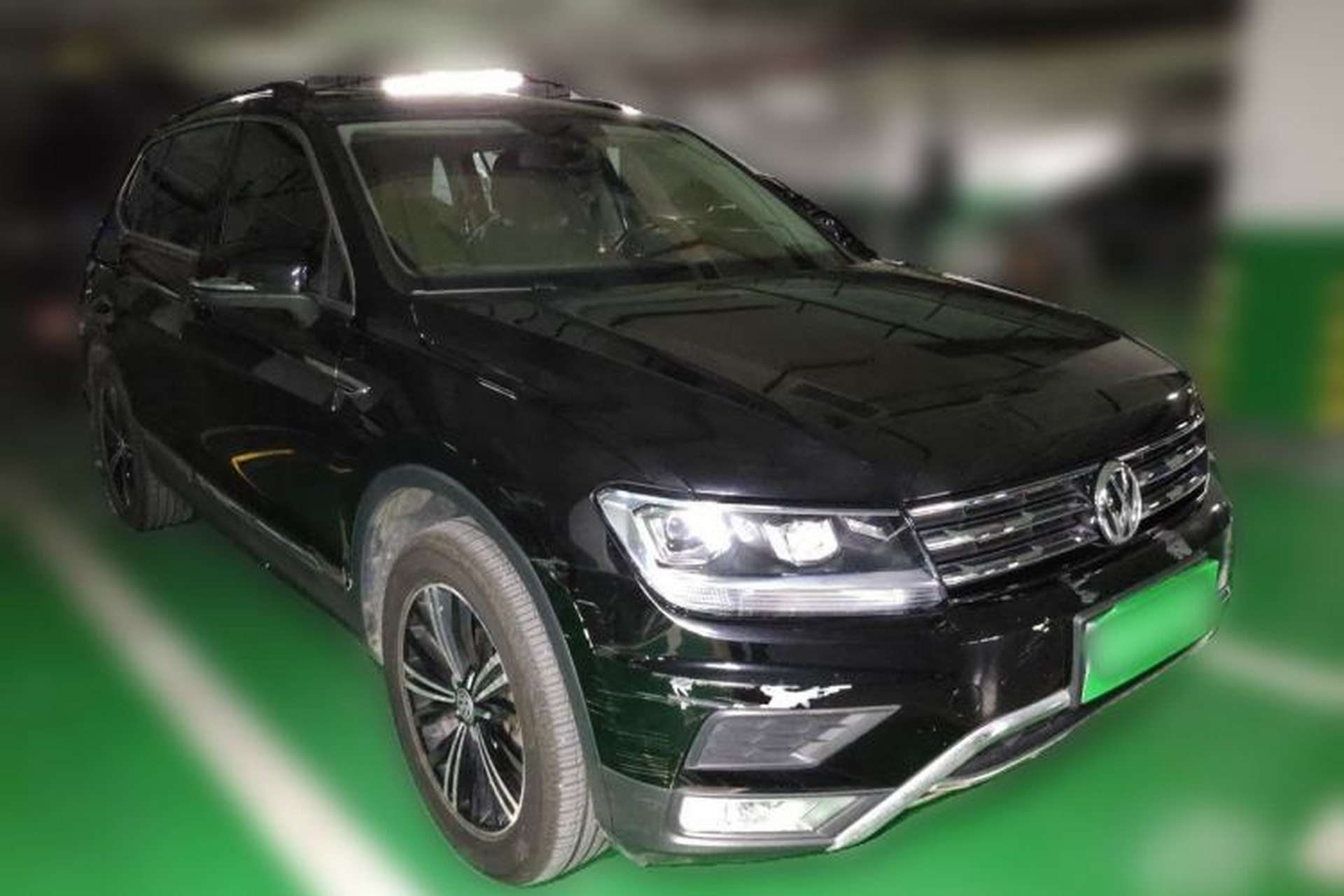 Used Volkswagen Tiguan L 2019 330TSI Automatic Two-Wheel Drive Luxury Edition China VI Standard Front Right 45 Deg