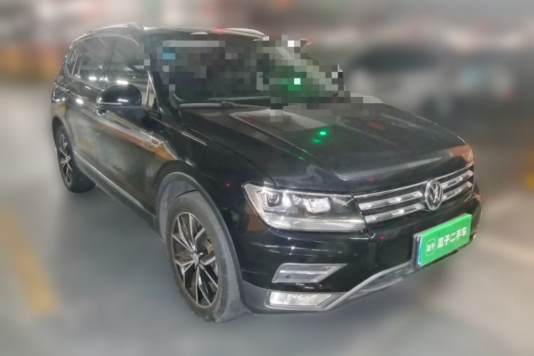 Used Volkswagen Tiguan L 2019 330TSI Automatic Two-Wheel Drive Smart Luxury Version China VI Standard Front Right 45 Deg