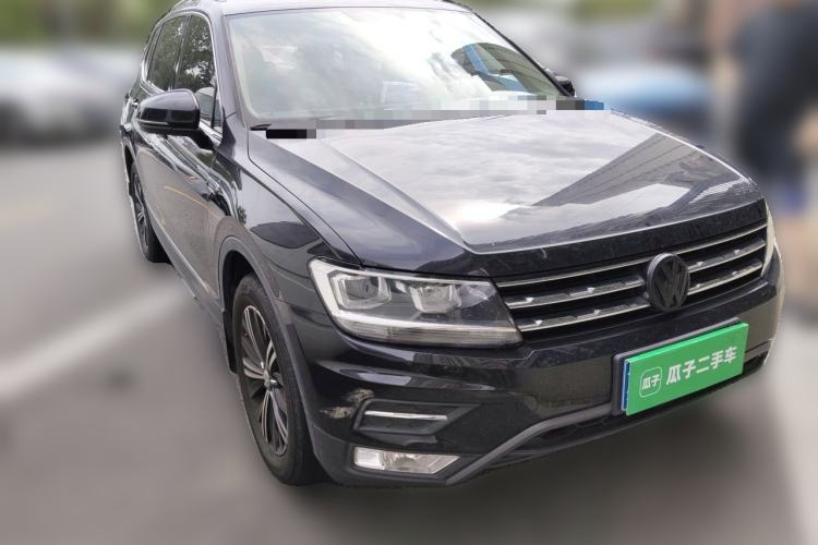Used Volkswagen Tiguan L 2019 330TSI Automatic Two-Wheel Drive Panoramic Comfort Edition China V Standard Front Right 45 Deg