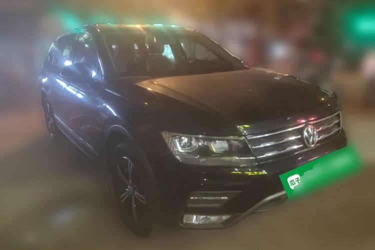 Used Volkswagen Tiguan L 2019 280TSI Automatic Two-Wheel Drive Panoramic Comfort Edition China V Standard Front Right 45 Deg