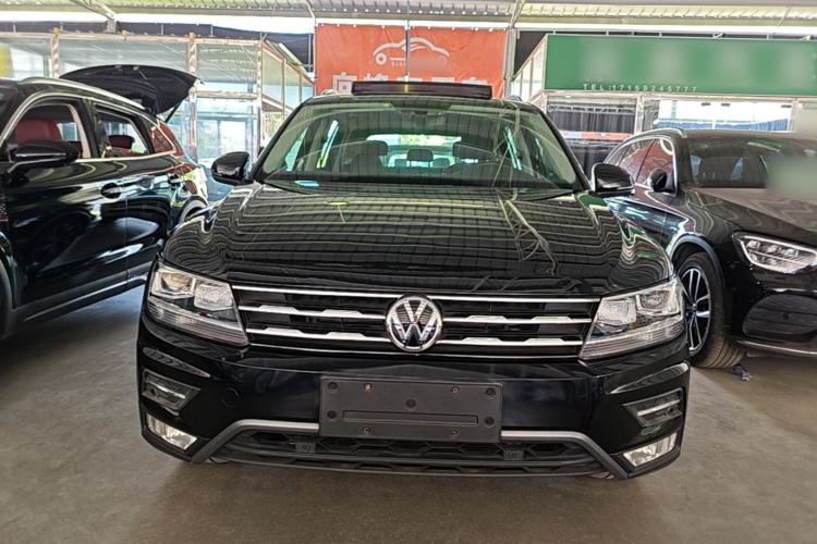 Used Volkswagen Tiguan L 2019 330TSI Automatic Two-Wheel Drive Smart Luxury Version China V Emission Standard Front