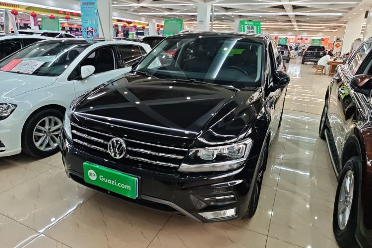 Used Volkswagen Tiguan L 2019 Updated Version 330TSI Automatic Two-Wheel Drive Panoramic Comfort Edition China VI Standard Guazi used car, China used car export, Used car for sale, Used cars, Cheapest cars for sale