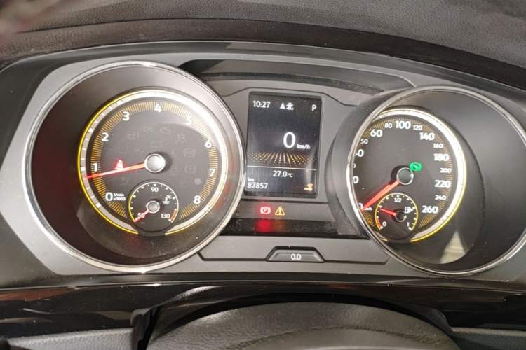 Used Volkswagen Tiguan L 2019 280TSI Automatic Two-Wheel Drive Panoramic Comfort Edition China VI Standard Instrument Cluster