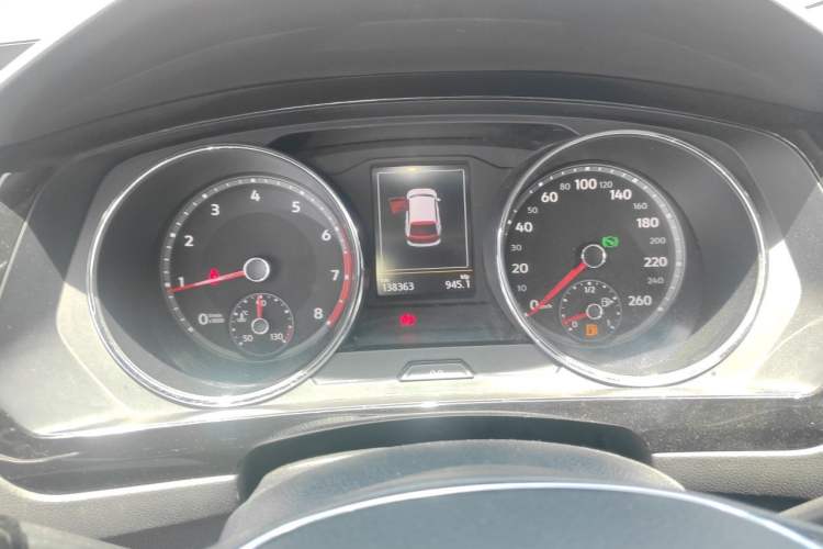 Used Volkswagen Tiguan L 2019 330TSI Automatic Two-Wheel Drive Smart Luxury Version China V Emission Standard Instrument Cluster