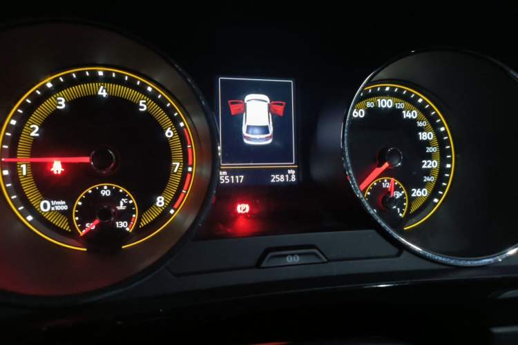 Used Volkswagen Tiguan L 2019 330TSI Automatic Two-Wheel Drive Smart Luxury Version China VI Standard Instrument Cluster