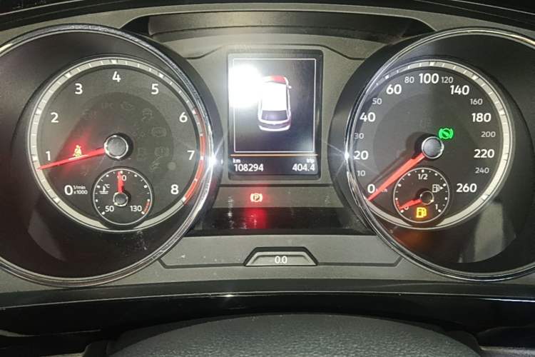 Used Volkswagen Tiguan L 2019 330TSI Automatic Two-Wheel Drive Smart Luxury Version China V Emission Standard Instrument Cluster