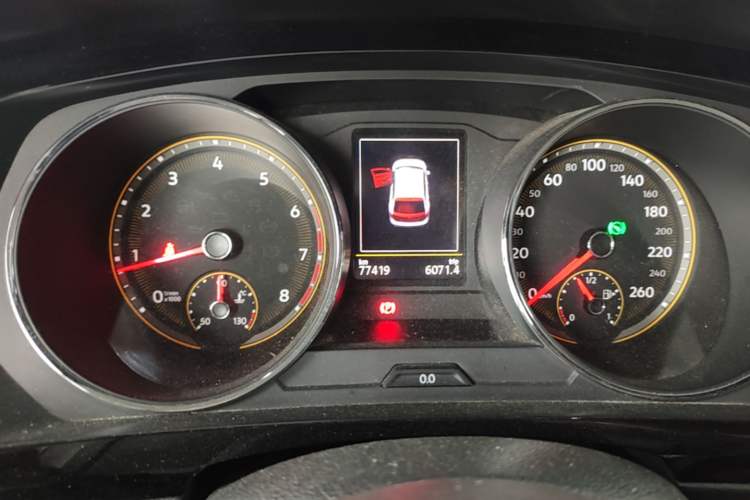 Used Volkswagen Tiguan L 2019 Revised 330TSI Automatic Two-Wheel Drive Smart & Luxury Edition China VI Standard Instrument Cluster
