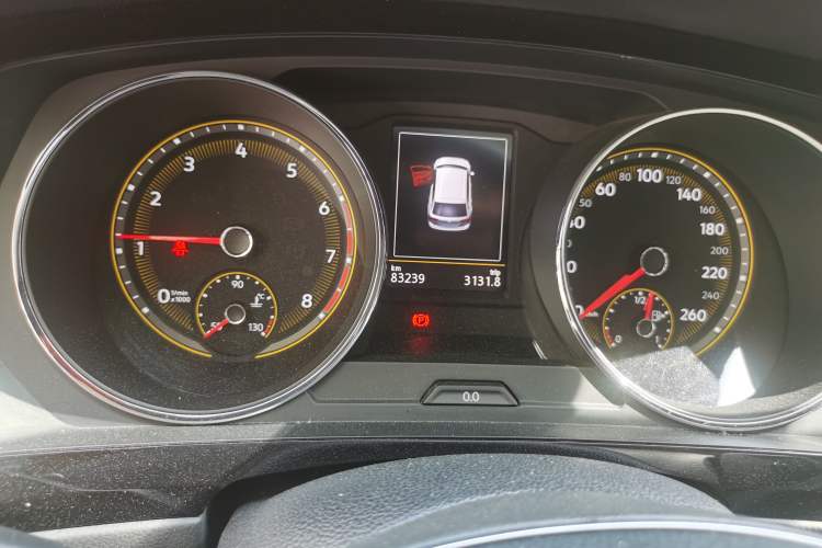 Used Volkswagen Tiguan L 2019 330TSI Automatic Two-Wheel Drive Smart Luxury Version China VI Standard Instrument Cluster