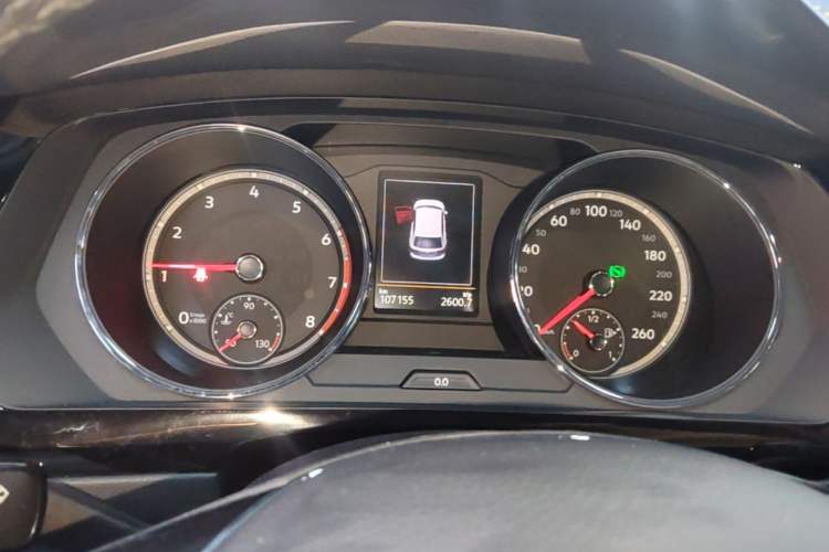 Used Volkswagen Tiguan L 2019 330TSI Automatic Two-Wheel Drive Smart Luxury Version China VI Standard Instrument Cluster