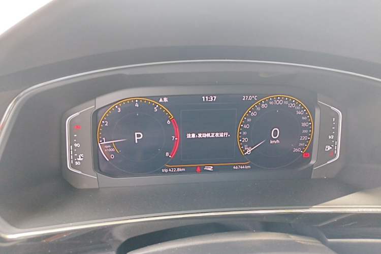 Used Volkswagen Tiguan L 2019 Revised 330TSI Automatic Two-Wheel Drive R-Line Flagship Edition China V Emission Standard Instrument Cluster