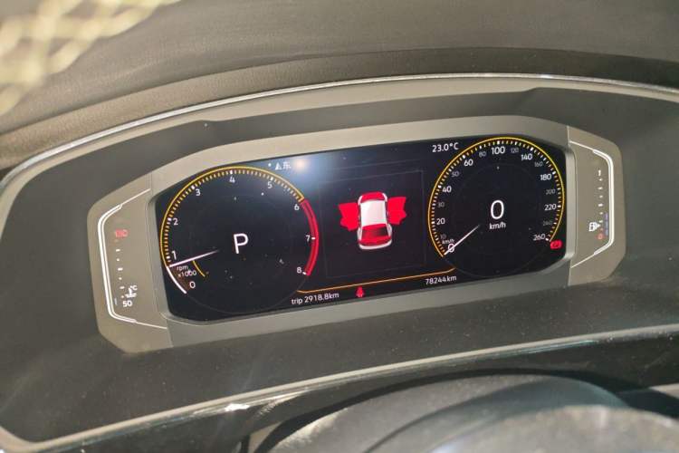 Used Volkswagen Tiguan L 2019 330TSI Automatic Two-Wheel Drive R-Line Flagship Edition China V Standard Instrument Cluster