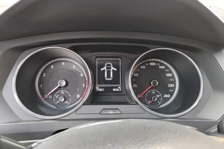 Used Volkswagen Tiguan L 2019 330TSI Automatic Two-Wheel Drive Luxury Edition China V Standard Instrument Cluster