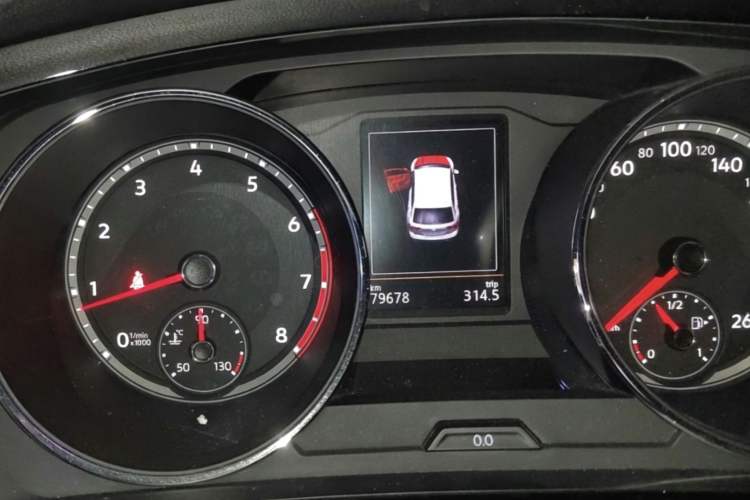 Used Volkswagen Tiguan L 2019 330TSI Automatic Two-Wheel Drive Smart Luxury Version China VI Standard Instrument Cluster