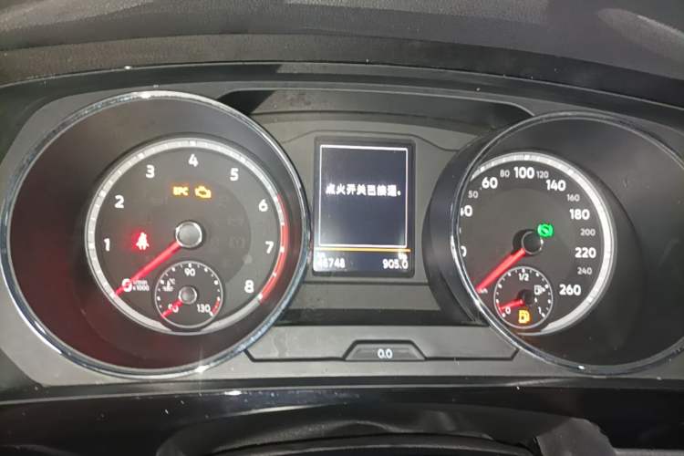 Used Volkswagen Tiguan L 2019 330TSI Automatic Two-Wheel Drive Panoramic Comfort Edition China VI Standard Instrument Cluster
