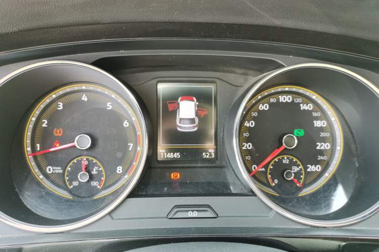 Used Volkswagen Tiguan L 2019 330TSI Automatic Two-Wheel Drive Panoramic Comfort Edition China VI Standard Instrument Cluster