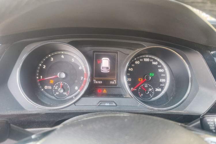 Used Volkswagen Tiguan L 2019 330TSI Automatic Two-Wheel Drive Panoramic Comfort Edition China VI Standard Instrument Cluster
