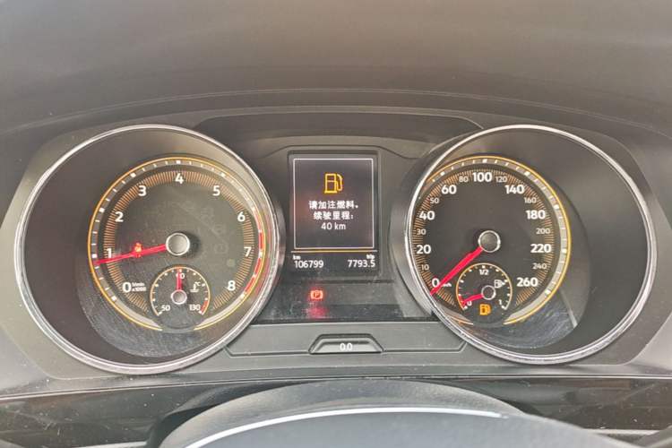 Used Volkswagen Tiguan L 2019 Revised 330TSI Automatic Two-Wheel Drive Smart & Luxury Edition China VI Standard Instrument Cluster