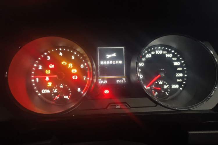 Used Volkswagen Tiguan L 2019 330TSI Automatic Two-Wheel Drive Smart Luxury Version China V Emission Standard Instrument Cluster