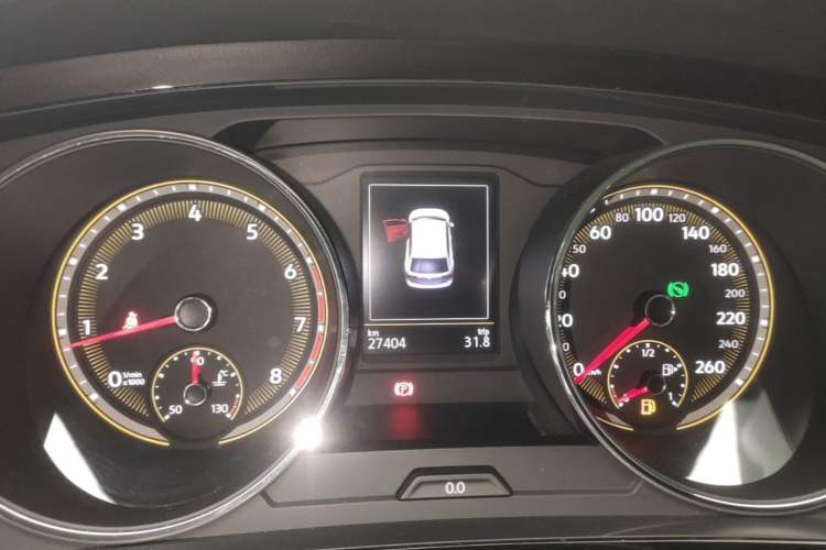 Used Volkswagen Tiguan L 2019 330TSI Automatic Two-Wheel Drive Smart Luxury Version China VI Standard Instrument Cluster