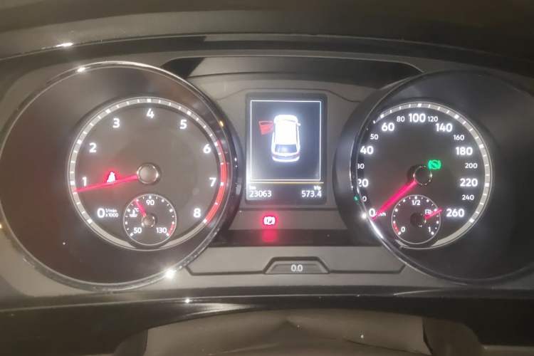 Used Volkswagen Tiguan L 2019 280TSI Automatic Two-Wheel Drive Panoramic Comfort Edition China V Standard Instrument Cluster